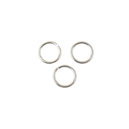 12 Packs: 30 ct. (360 total) Sterling Silver Jump Rings by Bead Landing